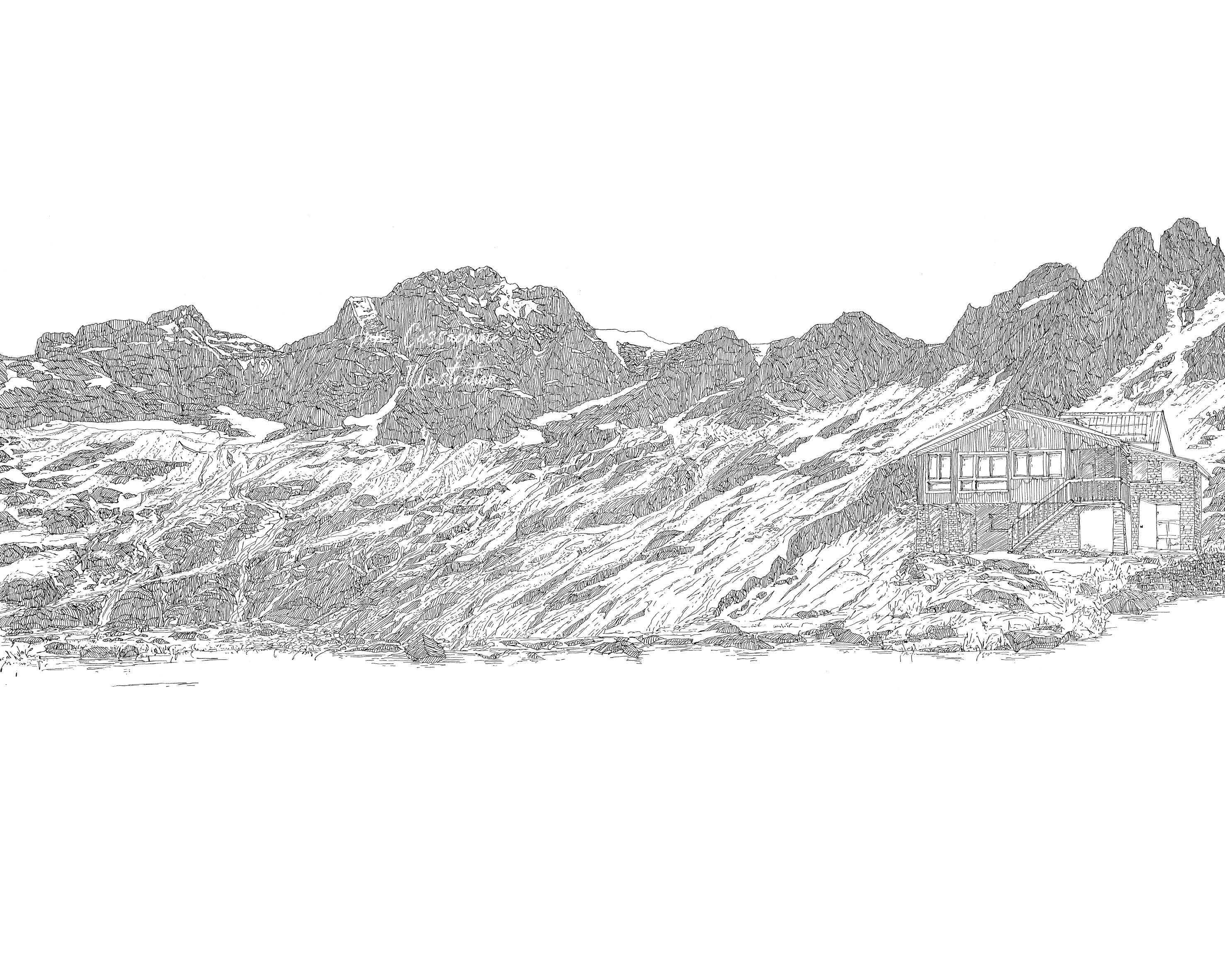 26_Ecrins_Refuge du pigeonnier